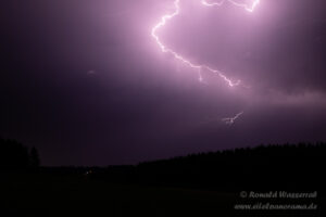 Gewitter über dem Schwarzwald