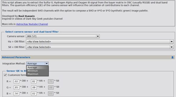 Dialog der DBXtract-Version 0.8